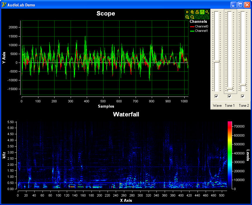 AudioLab .NET 7.7 screenshot