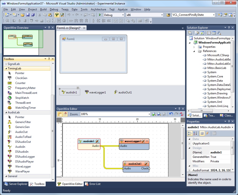 BasicAudio.NET 7.7 screenshot