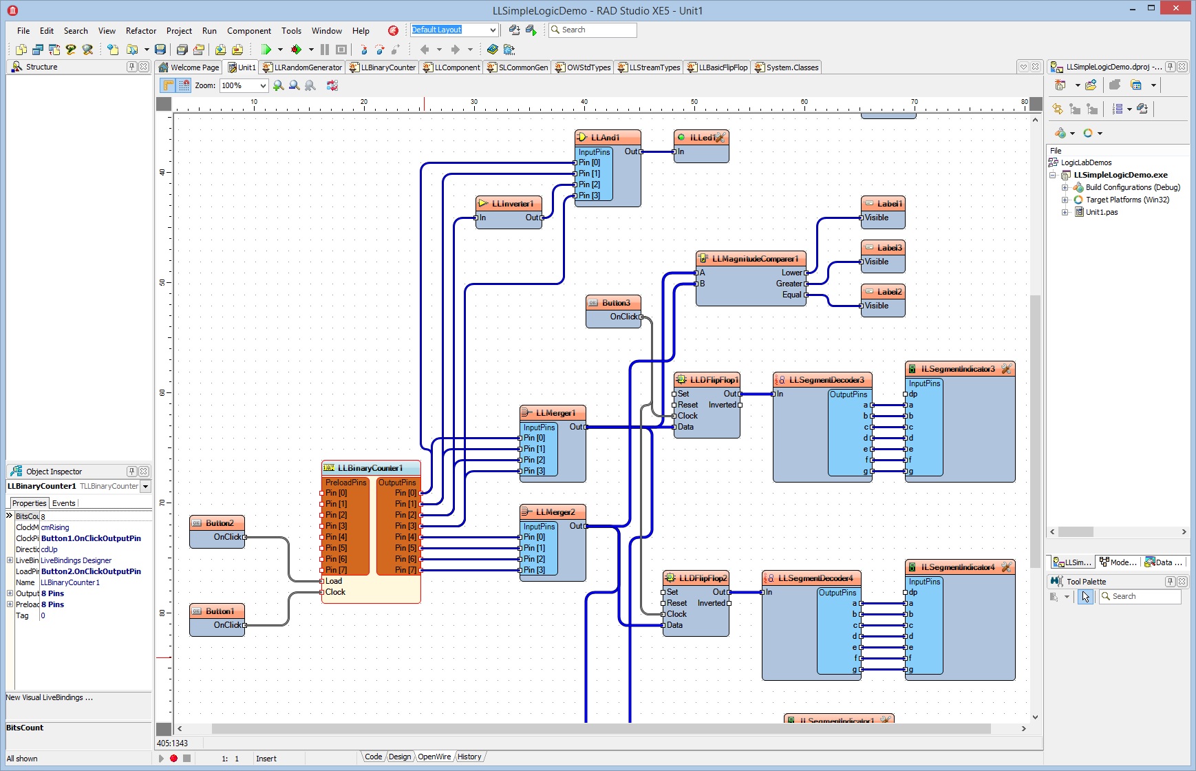 LogicLab VCL screenshot