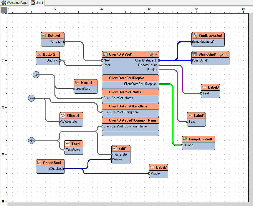 Visual Live Binding for Delphi 7.7 screenshot