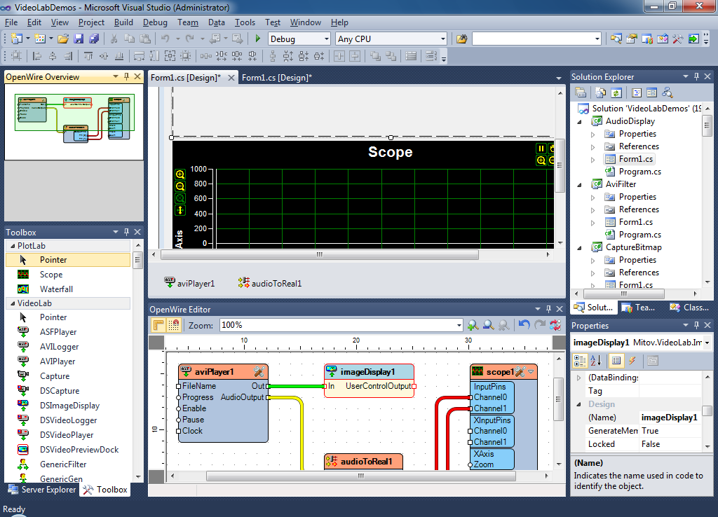 Click to view OpenWire Editor .NET 5.0.3 screenshot