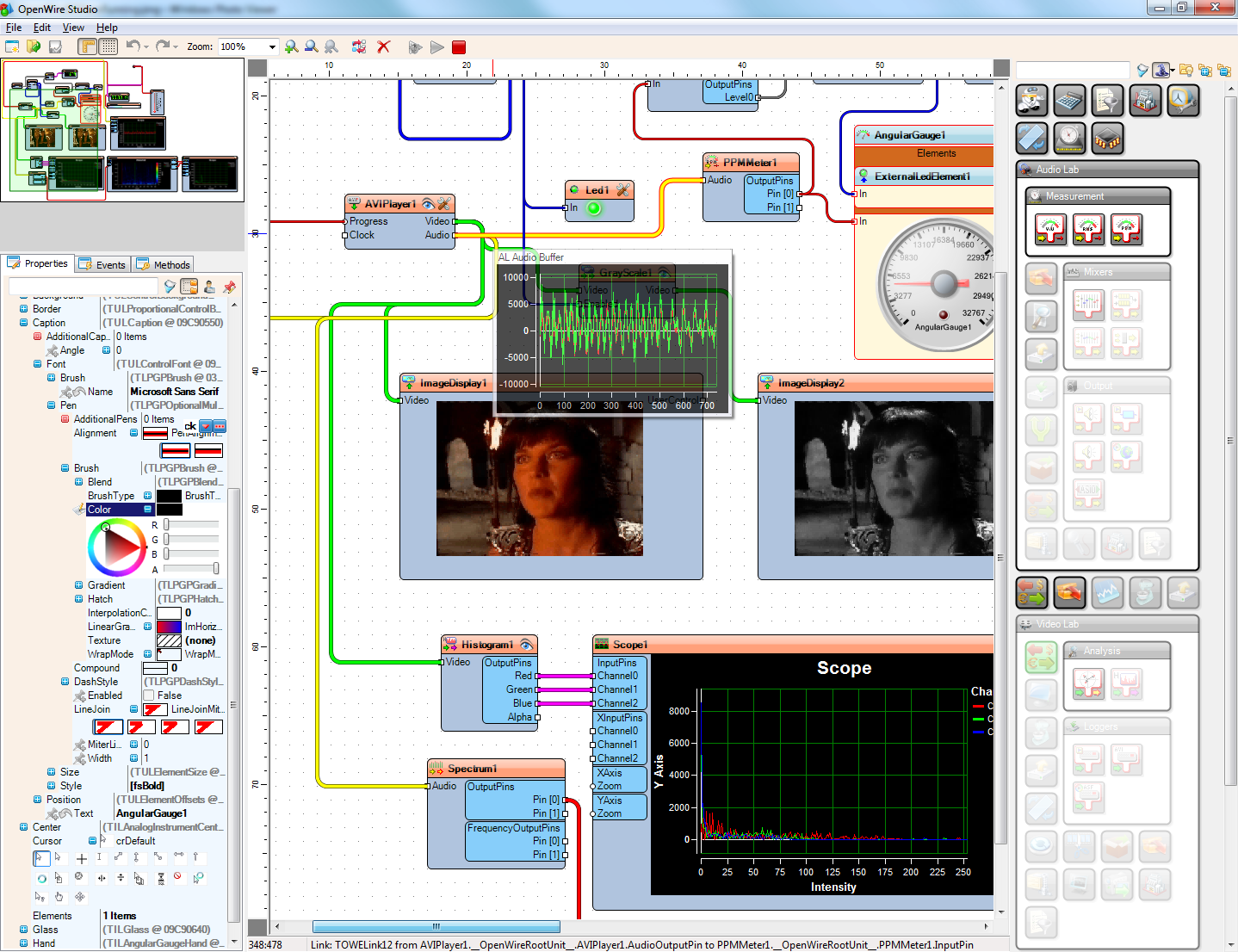 OpenWire Studio 8.0 screenshot