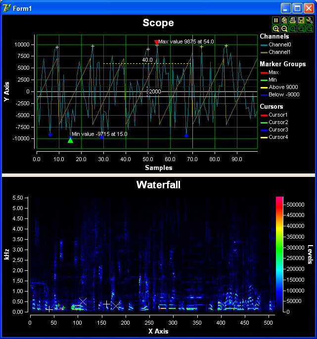 Click to view PlotLab VCL 8.0 screenshot