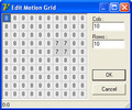 Motion Detect Matrix Editor